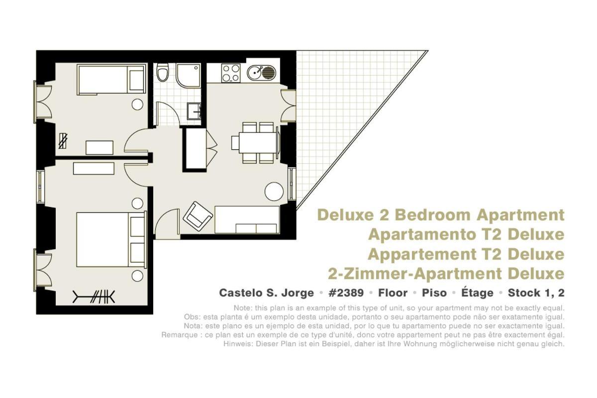 Serviced - Castelo S. Jorge * Lisbon