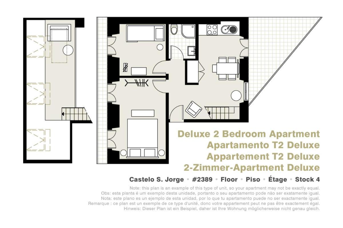 Serviced - Castelo S. Jorge Lisbon